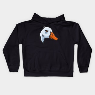 Duck Mascot Kids Hoodie